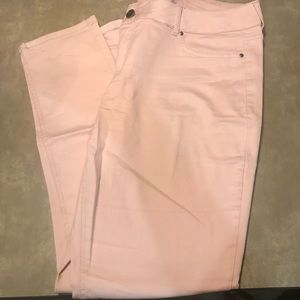 Pale pink maurices jeggings